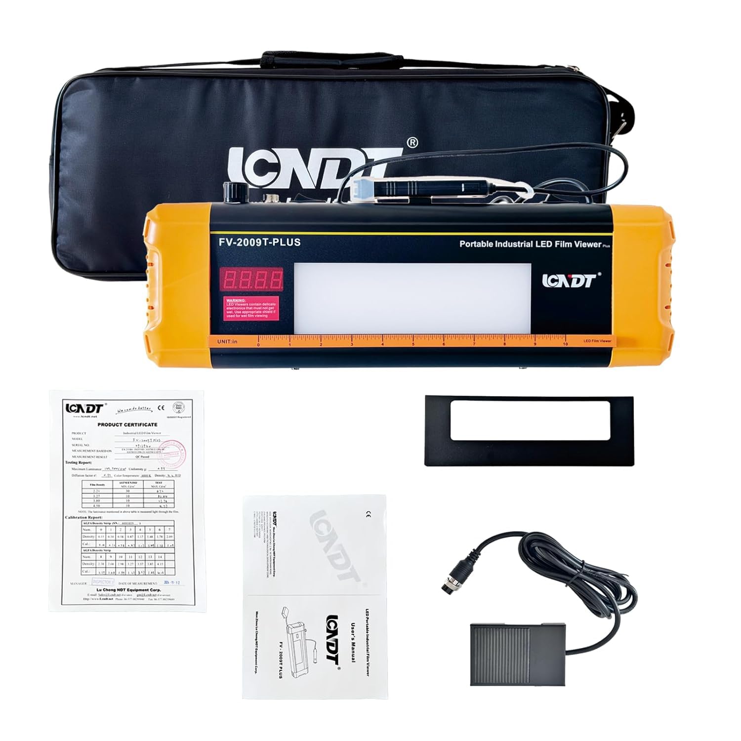 FV-2009T-PLUS Industrial LED Film Viewer with Built-in